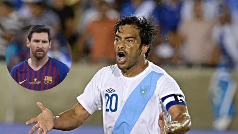 Carlos Ruiz con la selección de Guatemala
