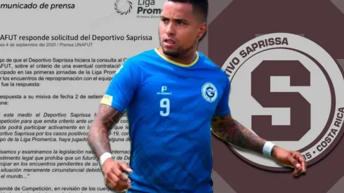 Respuesta de Unafut acerca a Saprissa con Frank Zamora