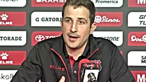 Agustín Lleida en rueda de prensa