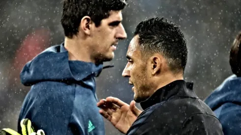 Keylor Navas y Thibaut Courtois