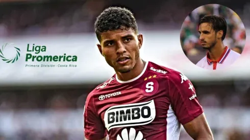 Johan Venegas con la camiseta del Deportivo Saprissa