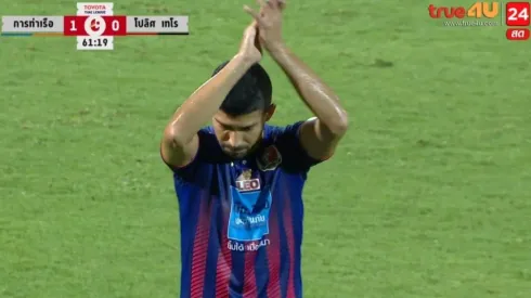 ¡Después de un año! Nelson Bonilla volvió a jugar un partido oficial