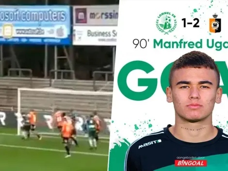Video: Manfred Ugalde vuelve a marcar para el Lommel SK