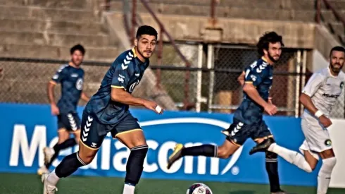 Darwin Lom en un partido con el Chattanooga