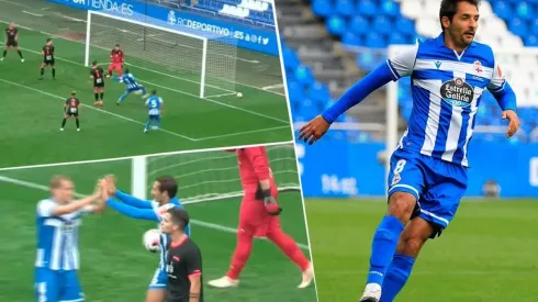 Celso Borges volvió a marcar para Deportivo La Coruña