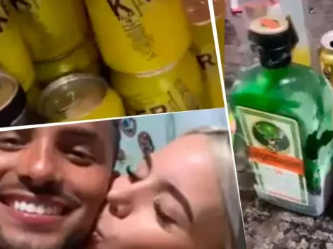 Frank Zamora del Saprissa rompe la burbuja y se va de fiesta