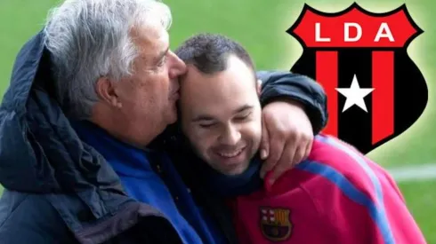 Formó a Andrés Iniesta y ahora colaborará en Alajuelense