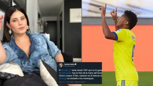 Caro Padrón: "El Cádiz le ganó al Real Madrid de la mano del Choco Lozano"