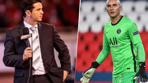 Andrés Agulla elogia actuación de Keylor Navas y lo califica de "arquero top del mundo"