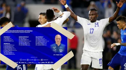 Las sorpresas en la convocatoria de Honduras para el amistoso ante Guatemala