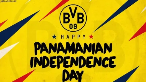 Panamá celebró hoy su día de independencia y el conjunto alemán lo recordó con cariño.