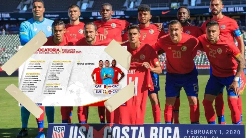 Costa Rica confirmó la lista de convocados