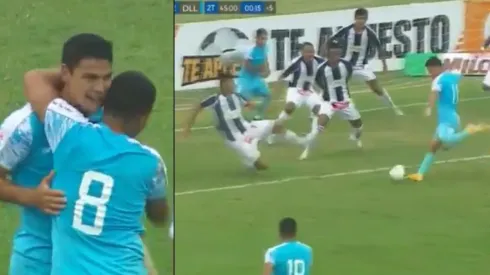 Kevin Santamaria anota su sexto gol en Perú contra el Alianza Lima