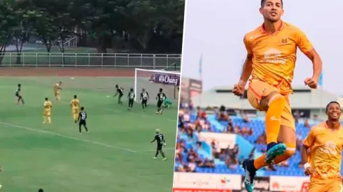 Nelson Bonilla marca su primer gol en su nuevo club