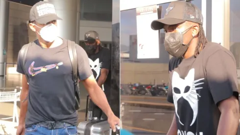 Anthony “Choco” Lozano y Alberth Elis llegaron a Honduras