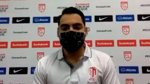 Holver Flores, tras la clasificación ante Motagua: "Ganamos por la garra de los jugadores"