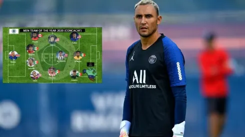 Keylor Navas presente en el 11 ideal de la Concacaf en 2020