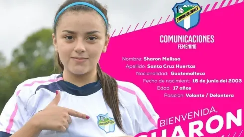 Alerta Alba Keneth por la desaparición de una futbolista de Comunicaciones