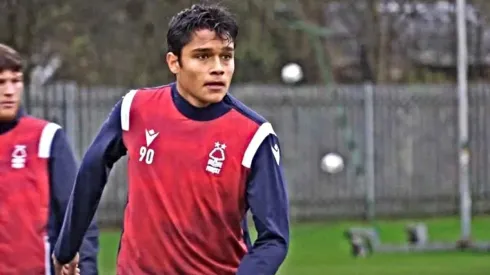 Marcelo Saraiva entrenó con el Nottingham Forest