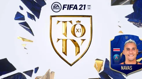 Keylor Navas es nominado al equipo del año en FIFA 21