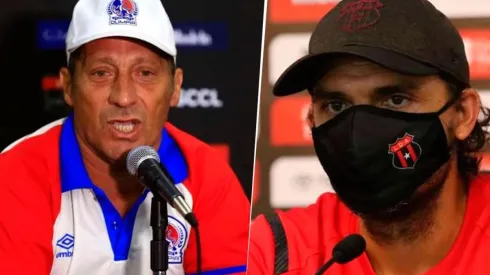 Liga Concacaf: las declaraciones de Andrés Carevic y Pedro Troglio tras Alajuelense-Olimpia