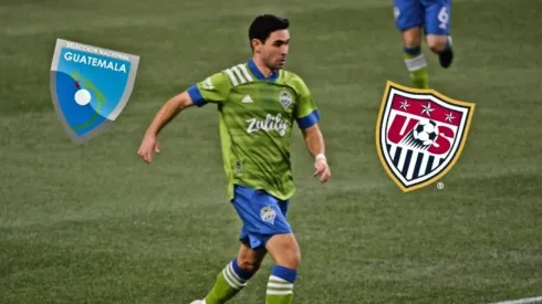 Alex Roldan entre Estadios Unidos y Guatemala