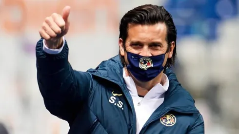 ¡Santiago Solari se refirió al Chucho López!