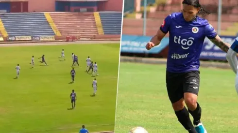Gullit Peña marcó un gran gol en el amistoso ante la Sub 23