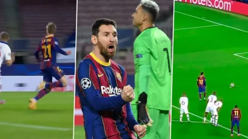 Keylor Navas recibe gol de Lionel Messi por Champions League con polémico penal