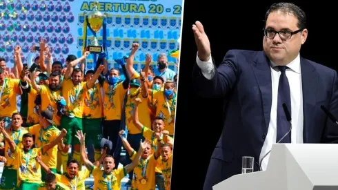 Víctor Montagliani felicita a Guastatoya de Guatemala