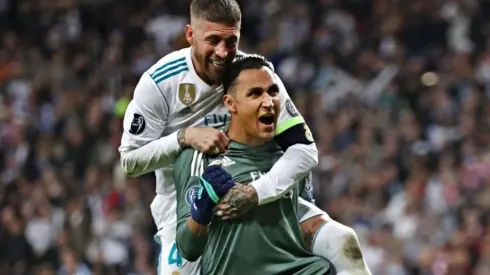 Keylor Navas sigue los pasos de Sergio Ramos