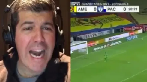 ¡Fernando Palomo y un gol de media cancha!