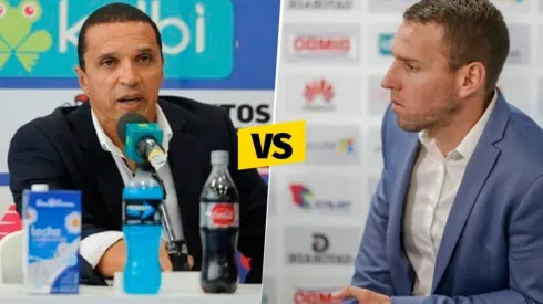 Erick Lonnis sale a defender a Saprissa ante Kurt Morsink, representante de Orlando Sinclair