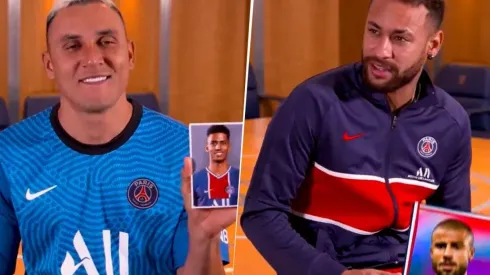 Keylor Navas vence a Neymar en divertido reto de PSG