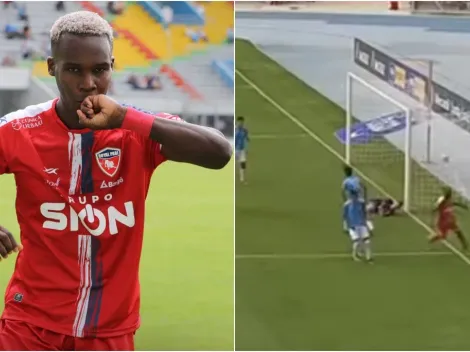 Rubilio Castillo debuta con gol en la Liga de Bolivia