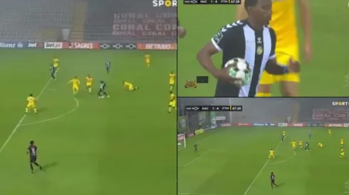 Bryan Róchez anota su quinto gol de la temporada en el fútbol de Portugal