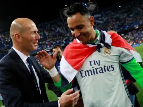Zidane no quería que Keylor Navas se vaya del Real Madrid