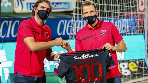 Carevic llegó a 100 partidos con Alajuelense