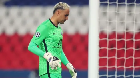 Keylor Navas fue sorprendido por el centro de Kevin De Bruyne