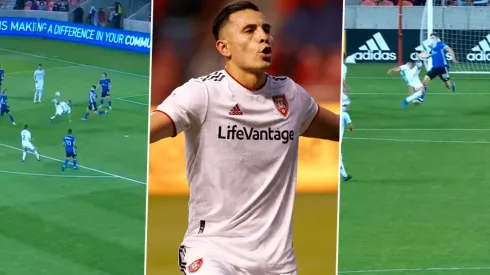 Rubio Rubín marca un golazo de chilena contra SJ Earthquakes