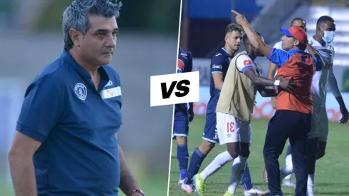 Diego Vázquez atacó directamente a Pedro Troglio por su reacción