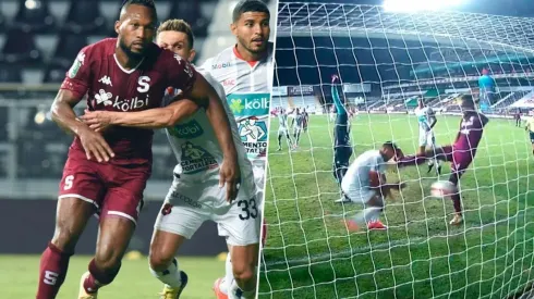 Dura sanción para Kendall Waston por su patada a Johan Venegas