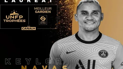 Keylor Navas es elegido el mejor portero de la Ligue 1 de Francia