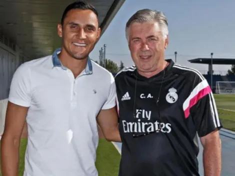 ¡Keylor Navas recibe noticias desde Madrid!