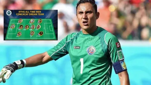 ¡Keylor Navas afuera del once histórico de Concacaf!