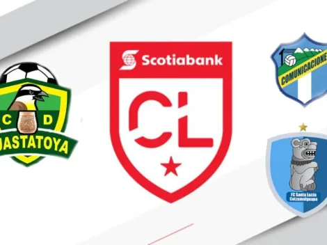 Liga Concacaf 2021: definidos los rivales de Guastatoya, Comunicaciones y Santa Lucía Cotz