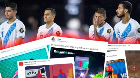Los memes que dejó la eliminación de Guatemala contra Guadalupe