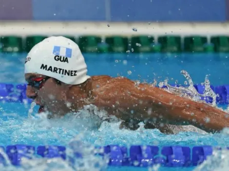Nadador guatemalteco entre los mejores de Tokio 2020