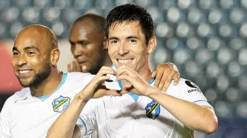 ¡Marco Bueno se estrenó como goleador en Guatemala!