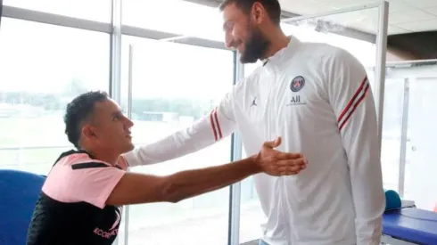 Keylor Navas y Gianluigi Donnarumma